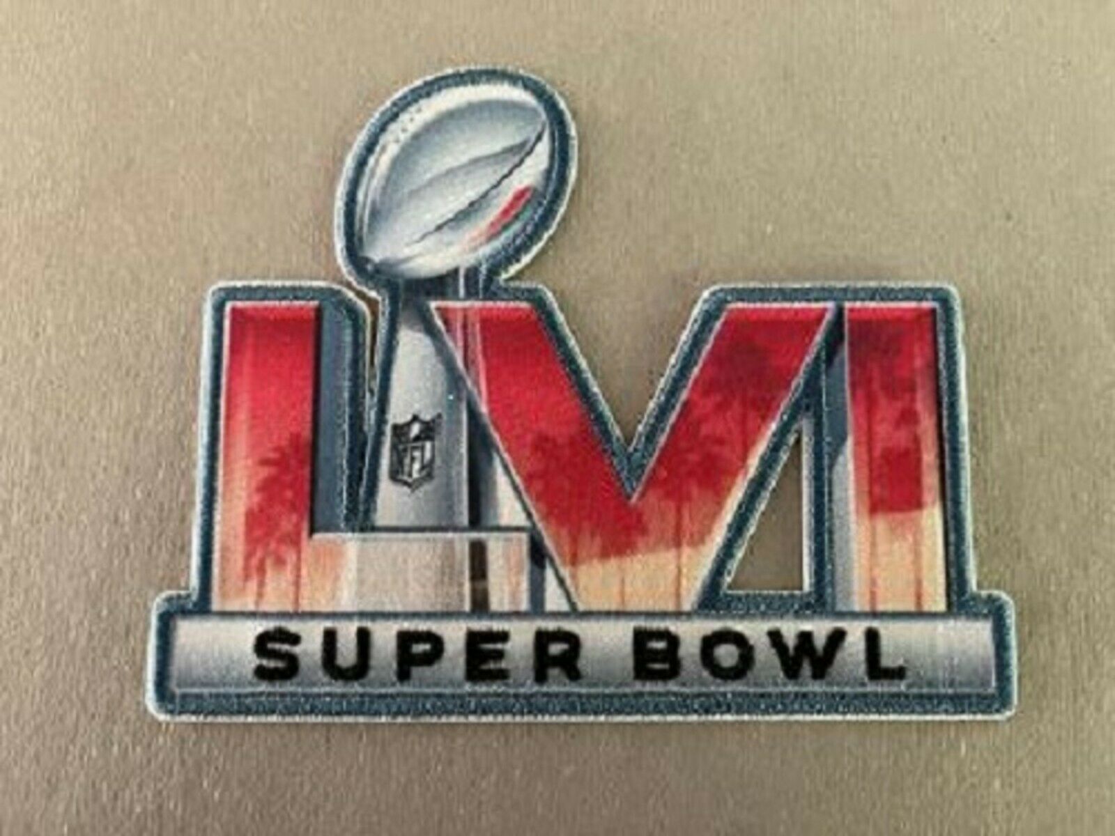 2022 Super Bowl #56 LVI Patch Embroidered